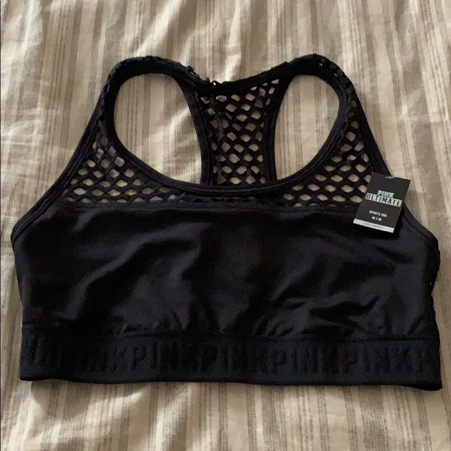 Brand New Pink Ultimate Sports Bra In Medium